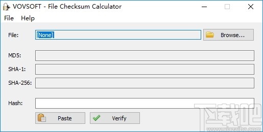 File Checksum Calculator(文件校验计算器)