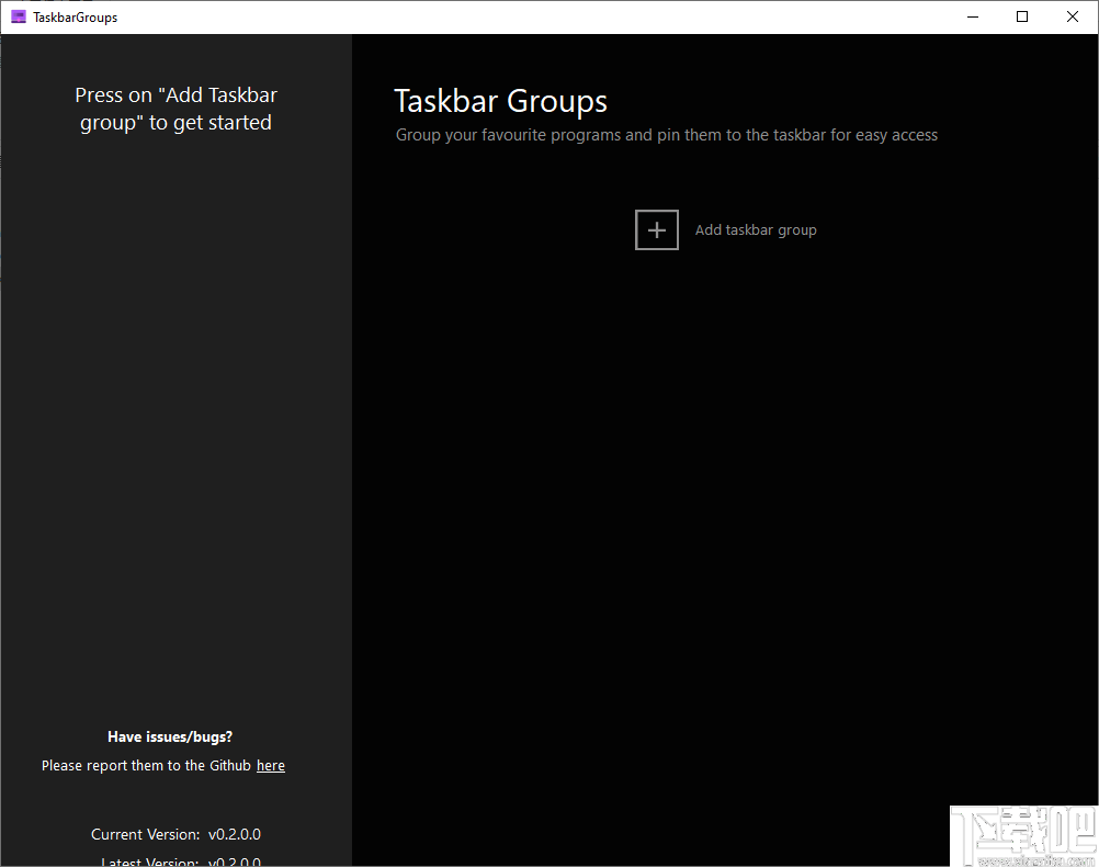 Taskbar Groups(应用管理工具)