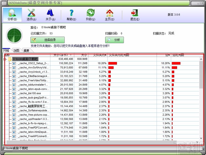 365DiskDate(磁盘空间分析专家)