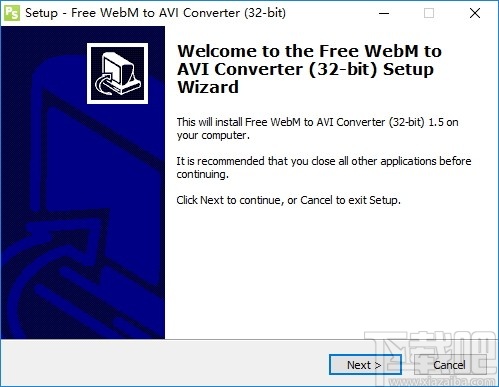 Free WebM to AVI Converter(WebM到AVI转换器)