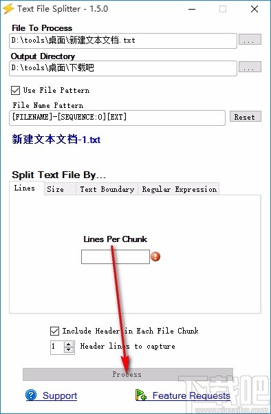 Text File Splitter(txt分割器)