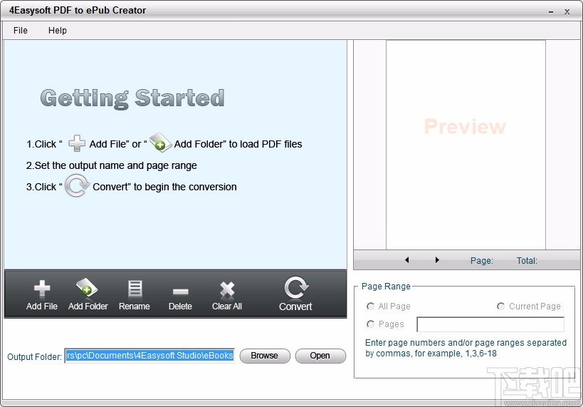 4Easysoft PDF to ePub Creator(PDF转ePub转换器)