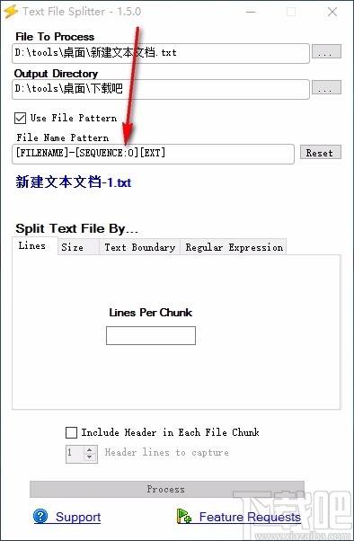 Text File Splitter(txt分割器)