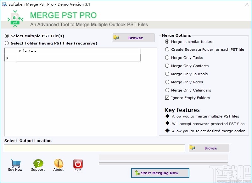 Softaken Merge PST Pro(PST文件合并软件)