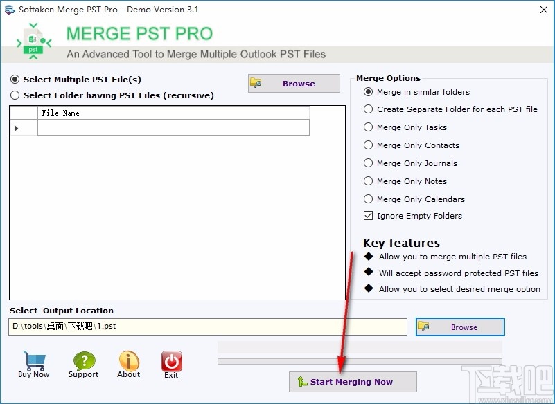 Softaken Merge PST Pro(PST文件合并软件)