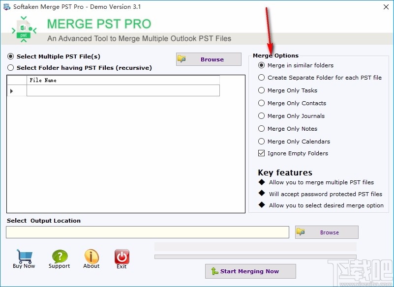 Softaken Merge PST Pro(PST文件合并软件)