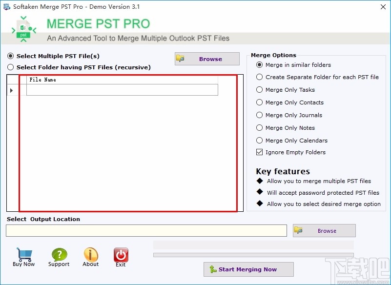 Softaken Merge PST Pro(PST文件合并软件)