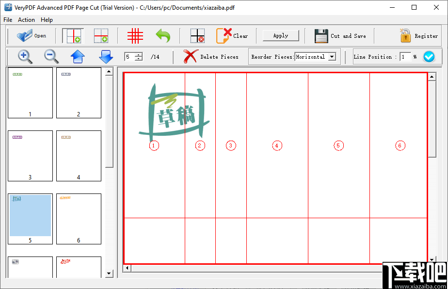 VeryPDF Advanced PDF Page Cut(PDF页面剪切软件)