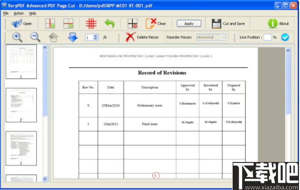 VeryPDF Advanced PDF Page Cut(PDF页面剪切软件)