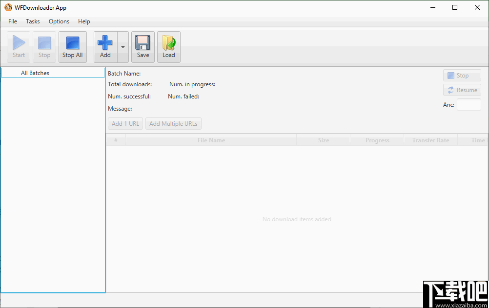 WFDownloader(多媒体批量下载工具)