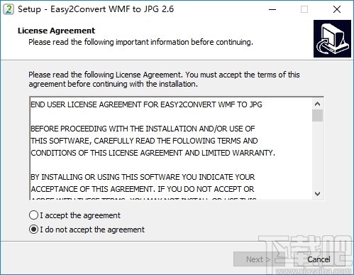 Easy2Convert WMF to JPG(WMF图片格式转换器)