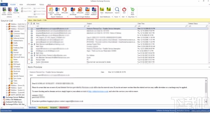 Softaken Exchange Recovery(Exchange邮件迁移工具)