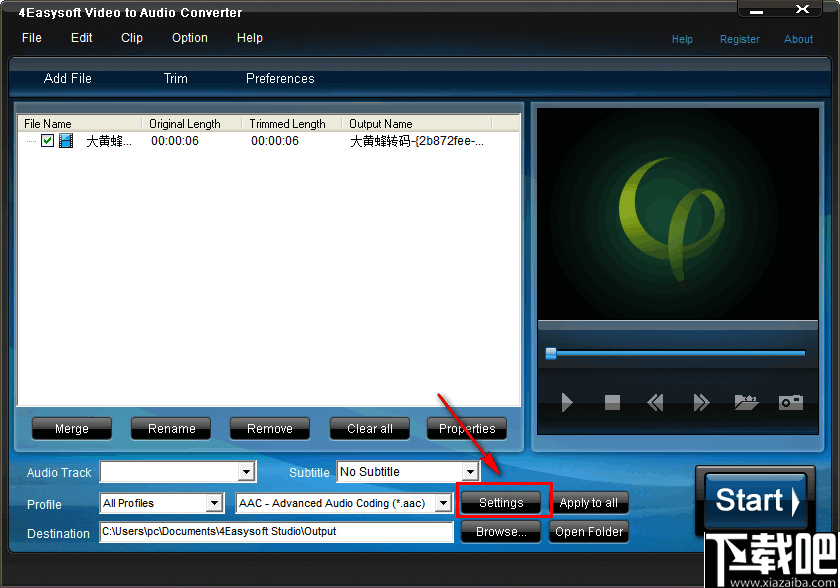 4Easysoft Video to Audio Converter(视频转音频转换器)