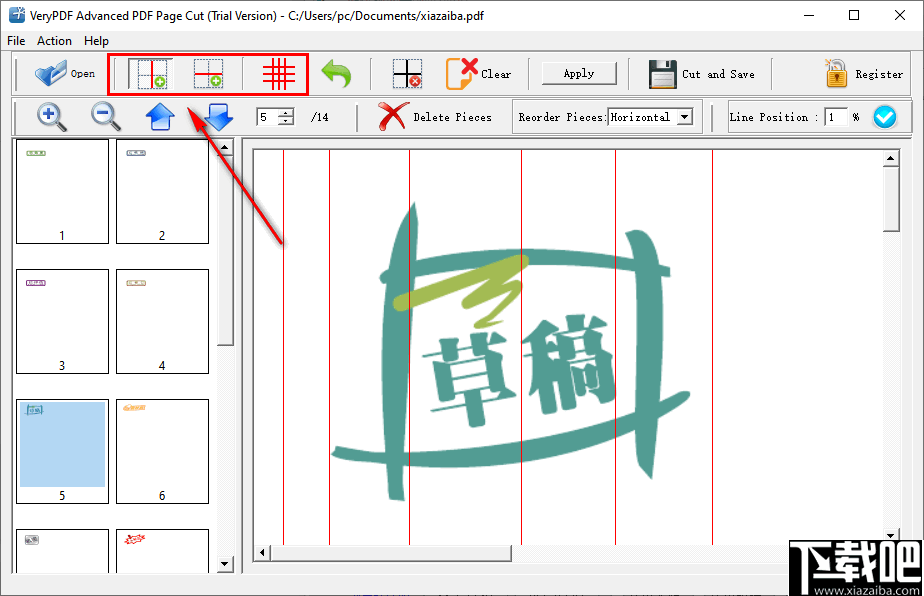 VeryPDF Advanced PDF Page Cut(PDF页面剪切软件)