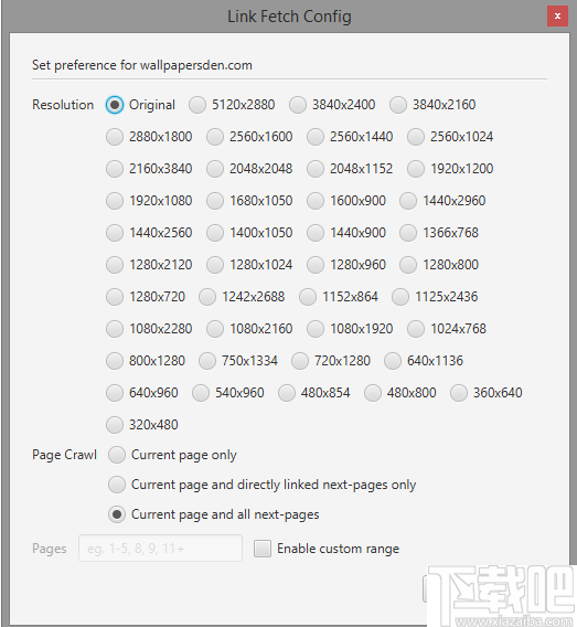 WFDownloader(多媒体批量下载工具)