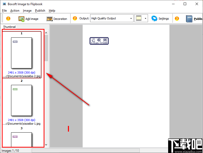 Boxoft Image to Flipbook(图片转翻页书工具)