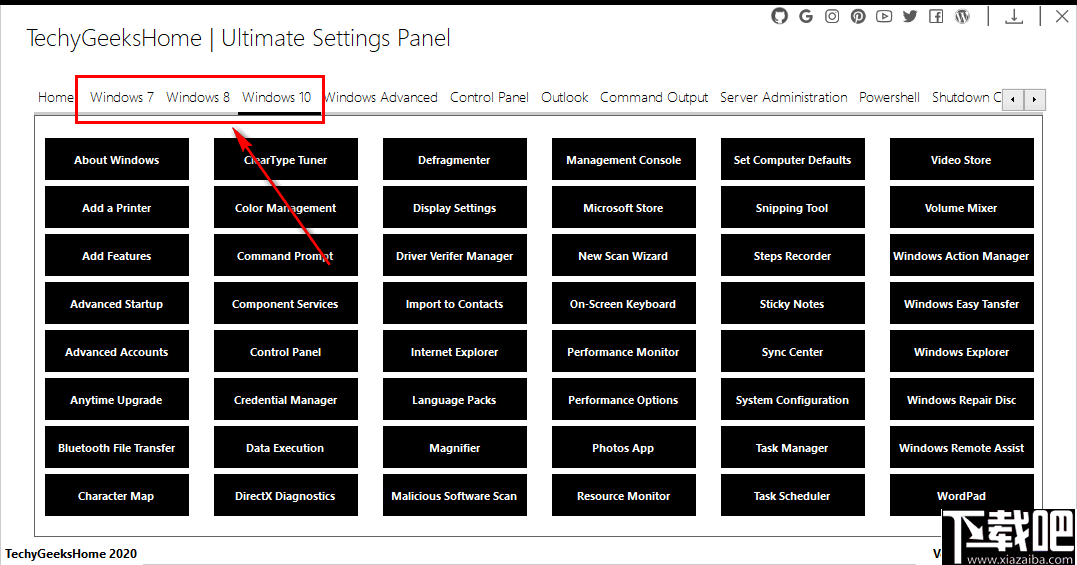 Ultimate Settings Panel(系统设置软件)