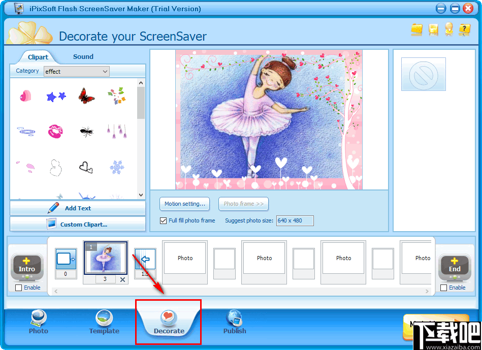 iPixSoft flash ScreenSaver Maker(屏幕保护动画制作软件)