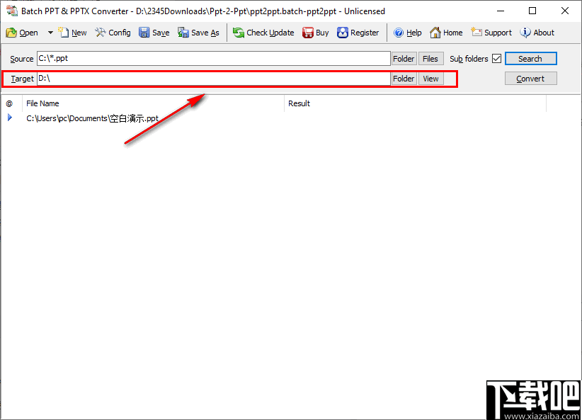 Batch PPT and PPTX Converter(PPT和PPTX互转工具)