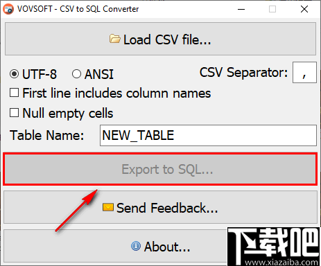 CSV to SQL Converter(CSV转SQL转换器)