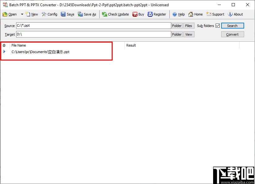 Batch PPT and PPTX Converter(PPT和PPTX互转工具)