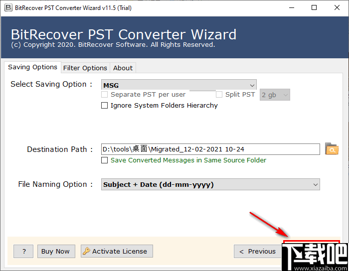 BitRecover PST Converter Wizard(PST格式转换器)