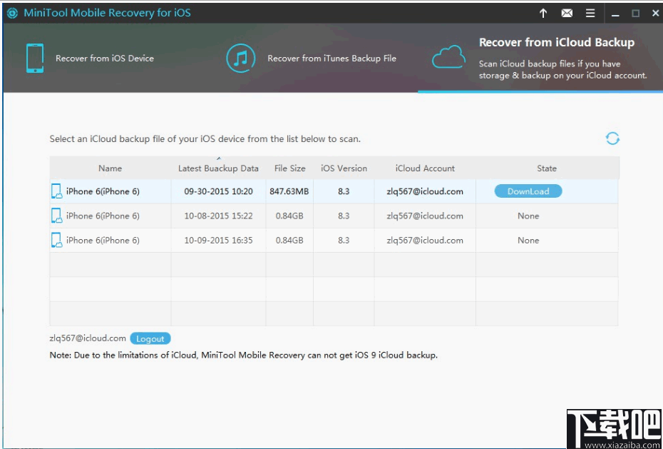 minitool mobile recovery for ios(iOS设备数据恢复软件)