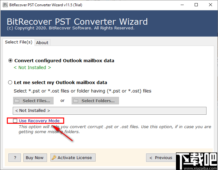 BitRecover PST Converter Wizard(PST格式转换器)