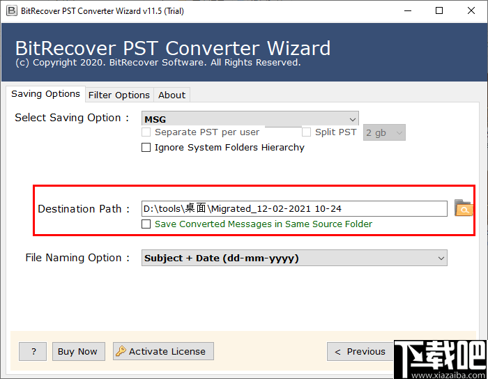 BitRecover PST Converter Wizard(PST格式转换器)