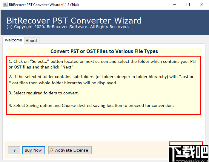 BitRecover PST Converter Wizard(PST格式转换器)