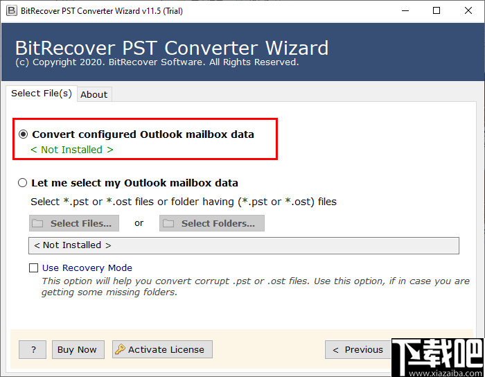 BitRecover PST Converter Wizard(PST格式转换器)