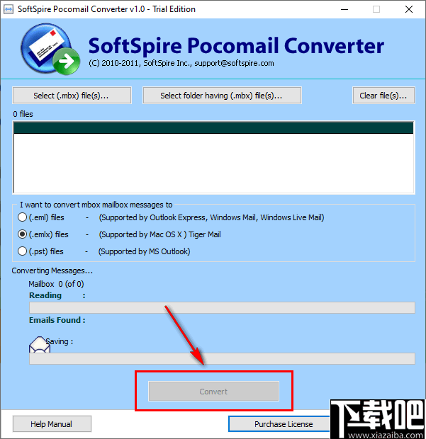SoftSpire Pocomail Converter(Pocomail转换工具)