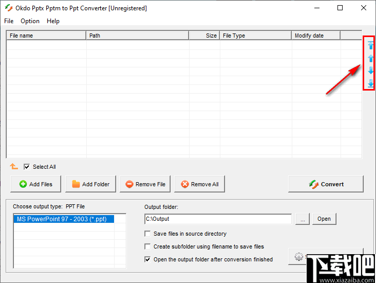 Okdo Pptx Pptm to Ppt Converter(ppt版本转换工具)