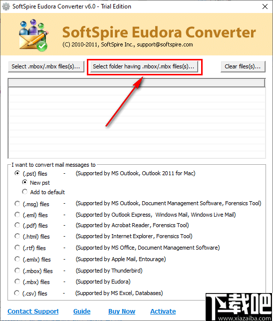 SoftSpire Eudora Converter(Eudora转换器)