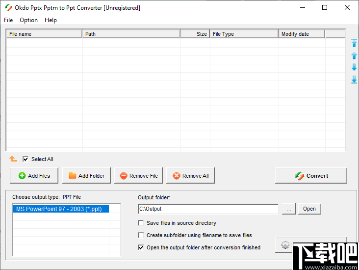 Okdo Pptx Pptm to Ppt Converter(ppt版本转换工具)