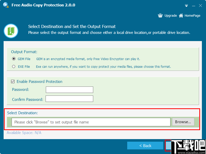 Free Audio Copy Protection(音频加密保护软件)