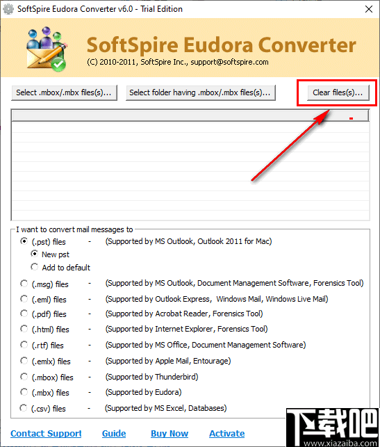 SoftSpire Eudora Converter(Eudora转换器)