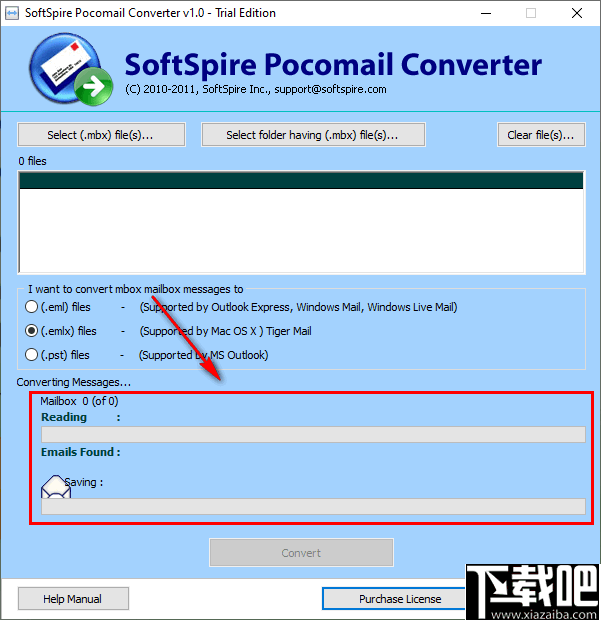 SoftSpire Pocomail Converter(Pocomail转换工具)