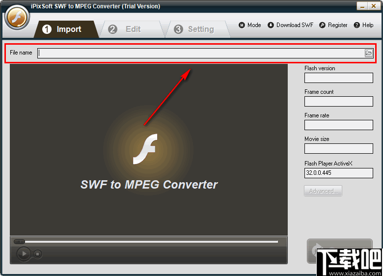 iPixSoft SWF to MPEG Converter(SWF转换为MPEG)