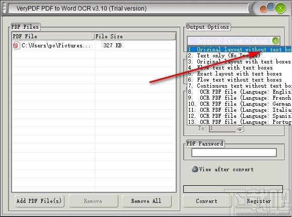 VeryPDF PDF to Word OCR Converter(PDF转Word软件)