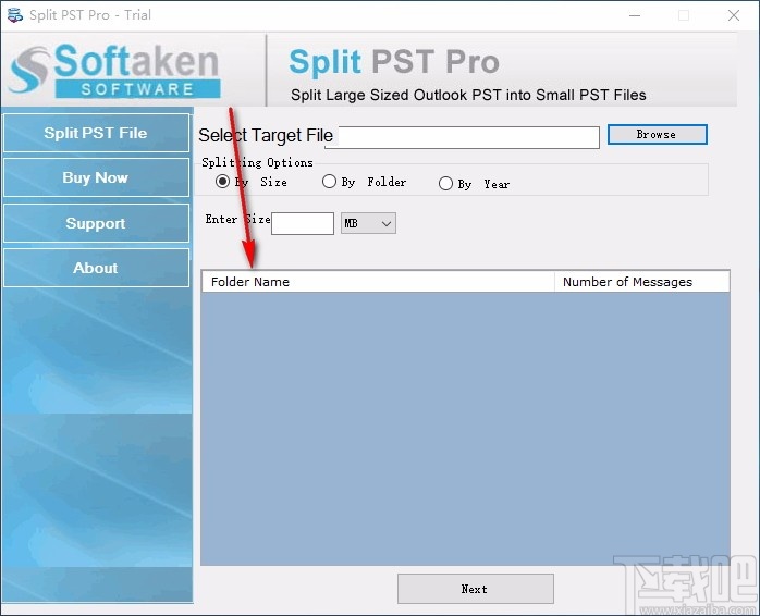 Softaken Split PST Pro(PST分割工具)