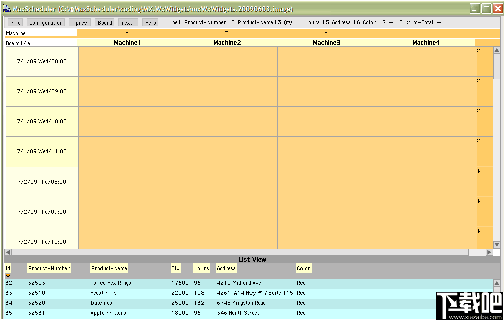 MaxScheduler(时间表工具)