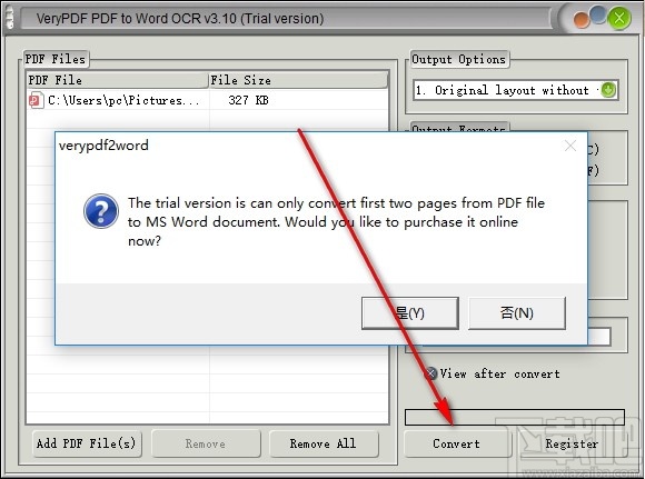 VeryPDF PDF to Word OCR Converter(PDF转Word软件)