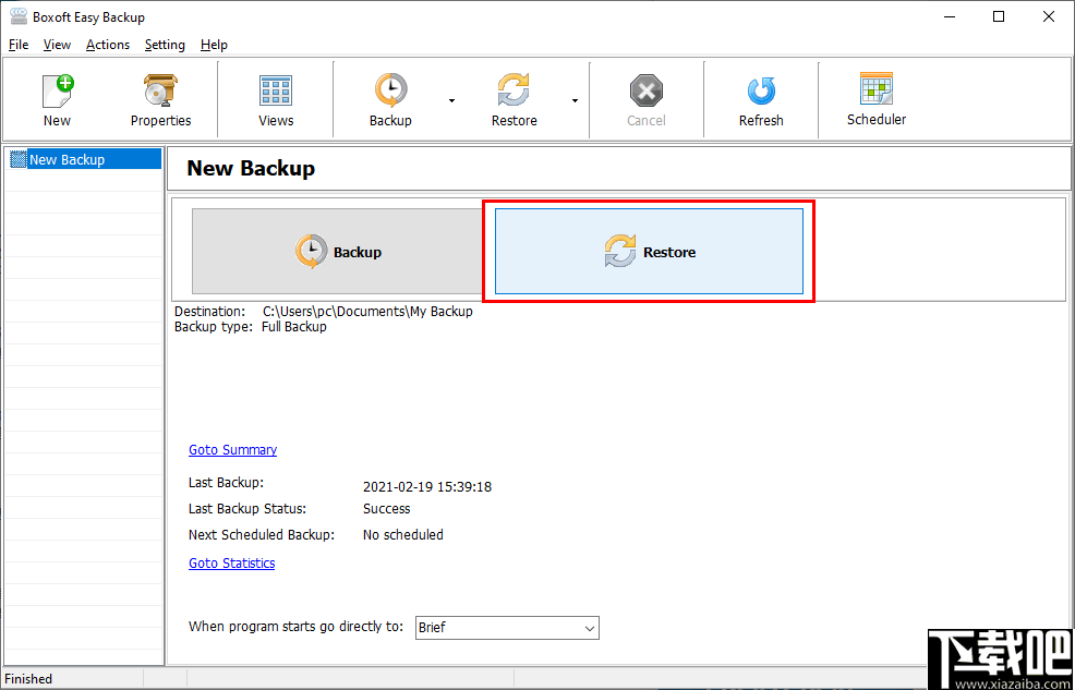 Boxoft Easy Backup(数据备份软件)