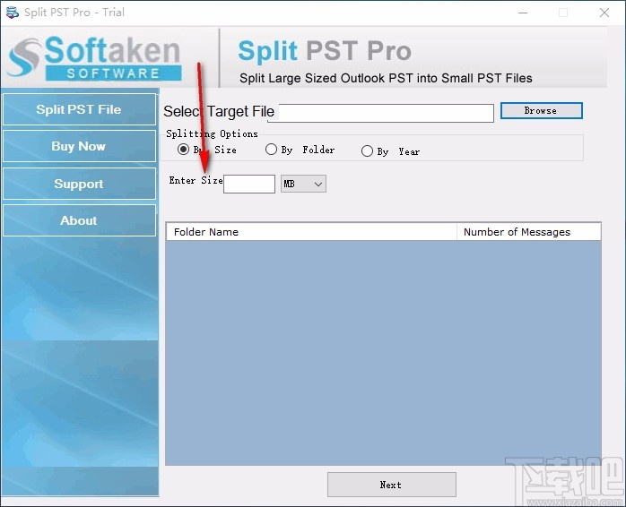 Softaken Split PST Pro(PST分割工具)