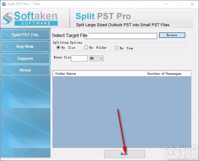 Softaken Split PST Pro(PST分割工具)