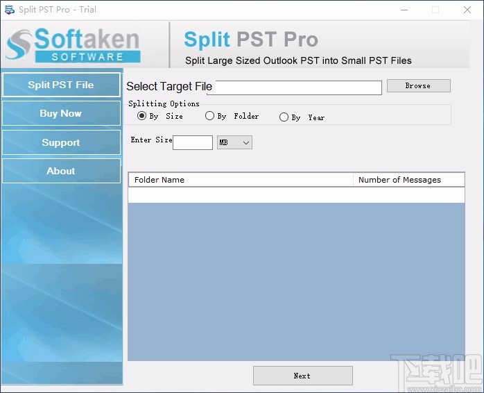 Softaken Split PST Pro(PST分割工具)