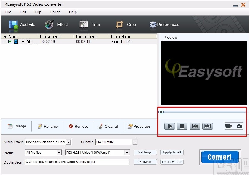 4Easysoft PS3 Video Converter(PS3视频格式转换器)