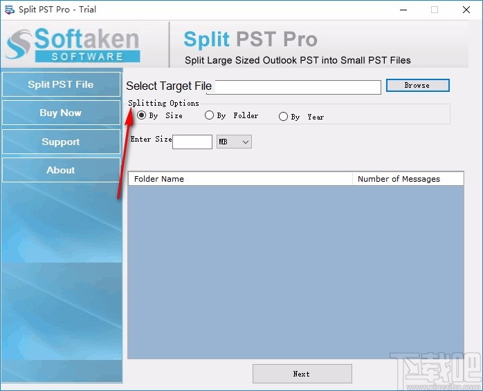 Softaken Split PST Pro(PST分割工具)