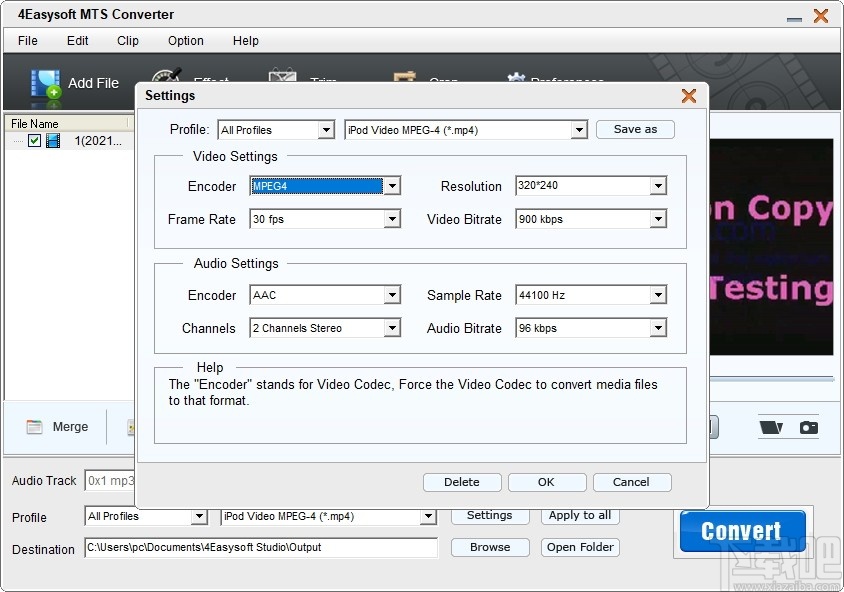 4Easysoft MTS Converter(MTS视频转换器)